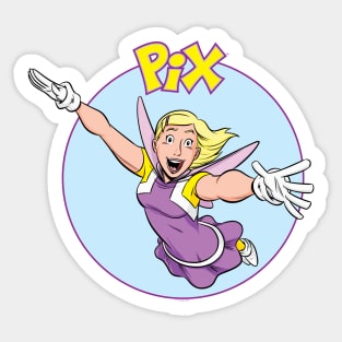 Pix - Flying! Sticker
